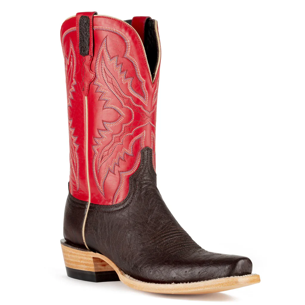 Resistol Nicotine SQ Ostrich Men's Boot RB0202052CW