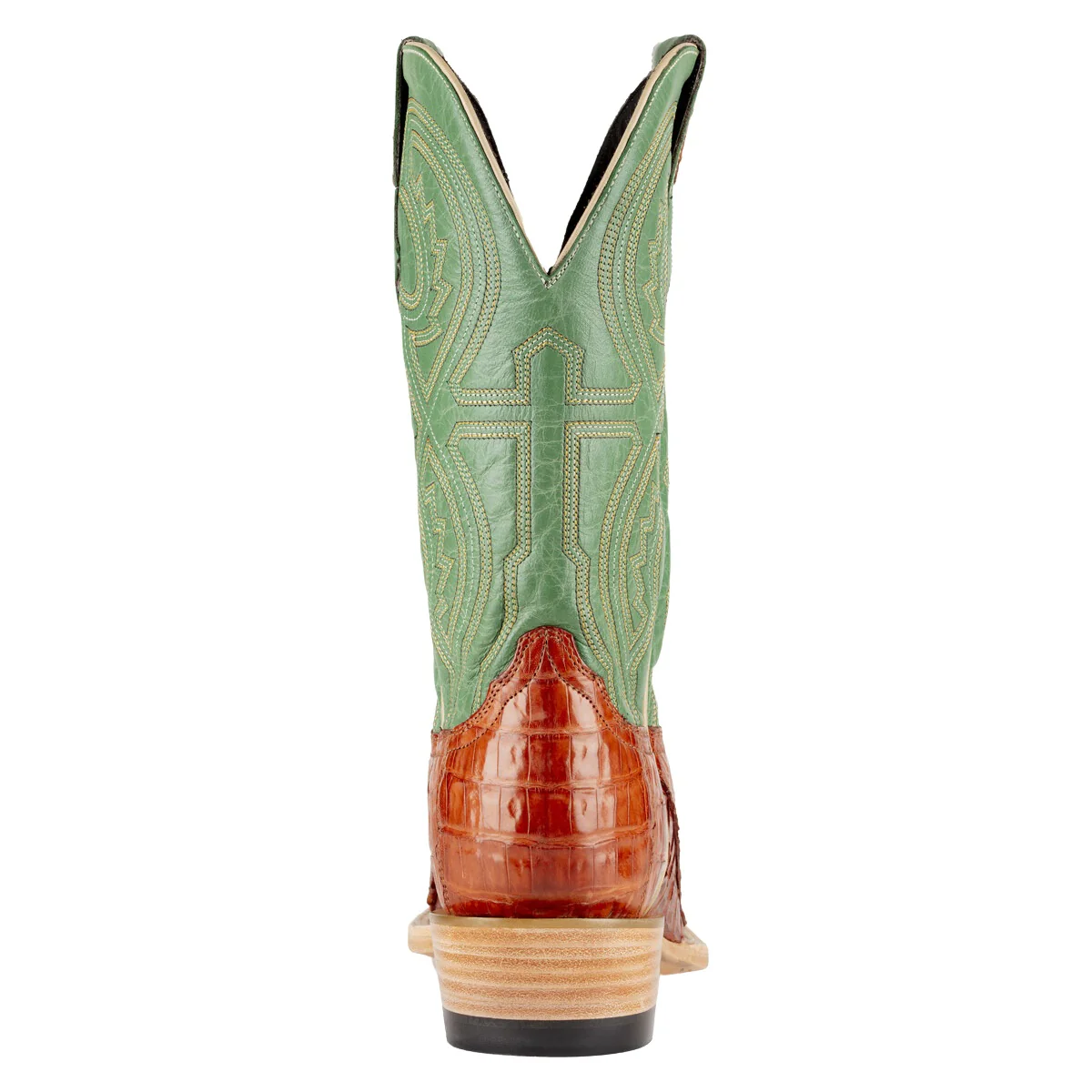 Resistol Barnwood Caiman Belly Men's Boot RB0306112CW - Image 5