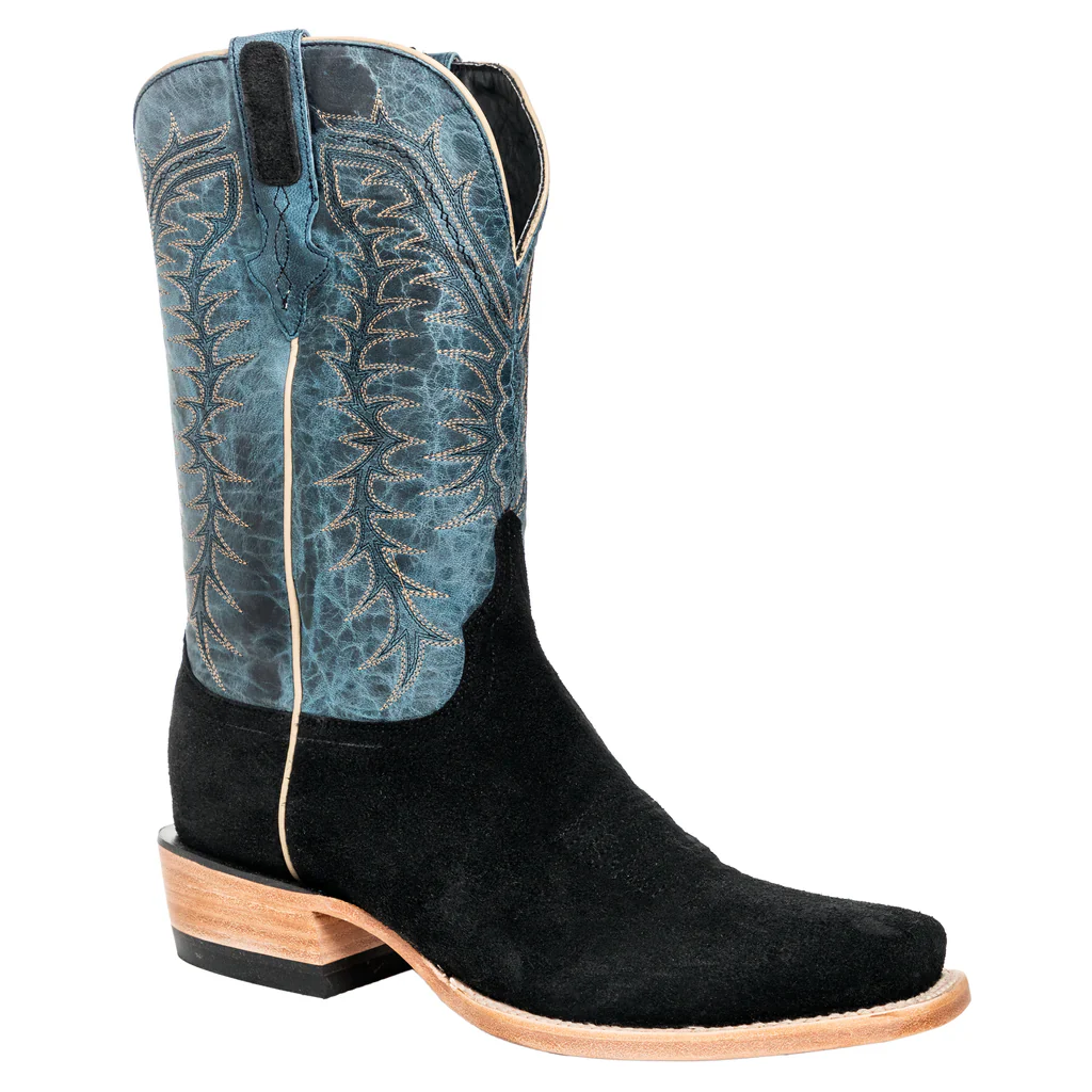 Resistol Rough Out Black Suede Men's Boot RB0401102CW