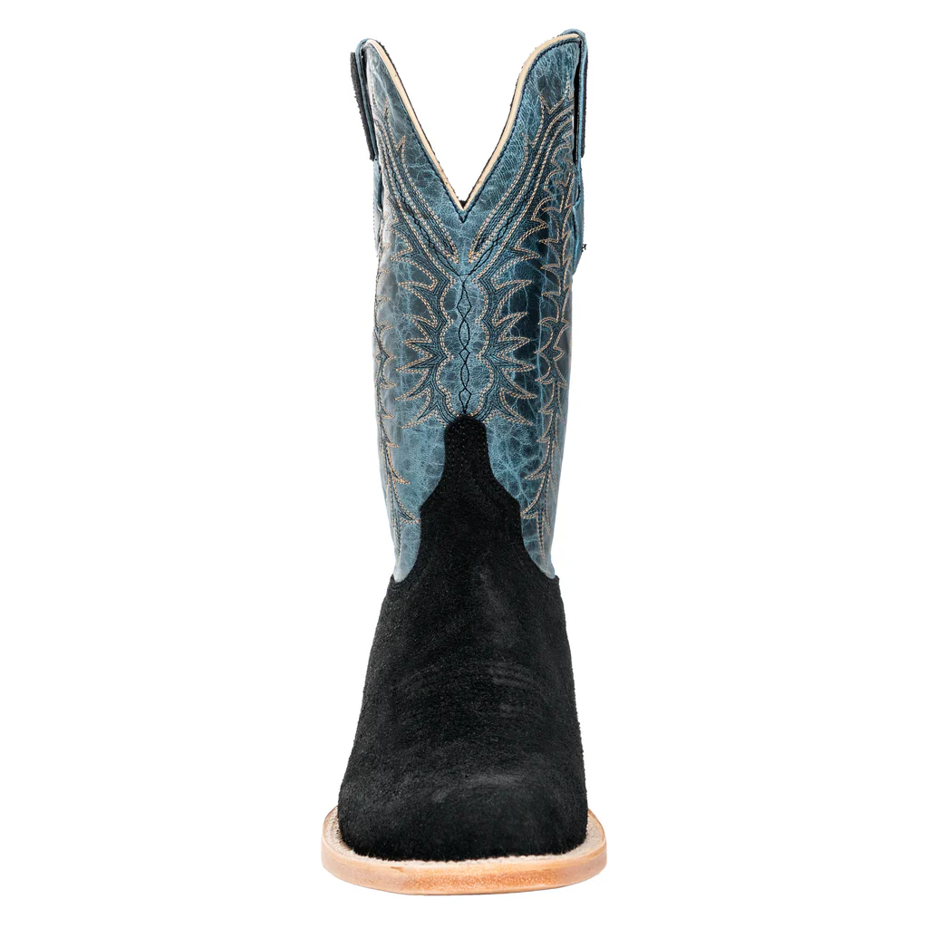 Resistol Rough Out Black Suede Men's Boot RB0401102CW - Image 4