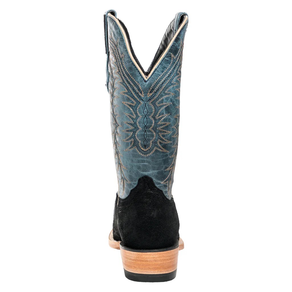 Resistol Rough Out Black Suede Men's Boot RB0401102CW - Image 5