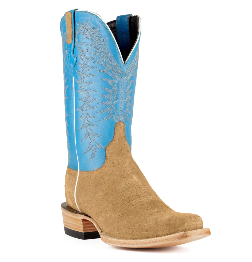 Resistol Rough Out Cognac Suede Men's Boot RB0404072CW - Image 6