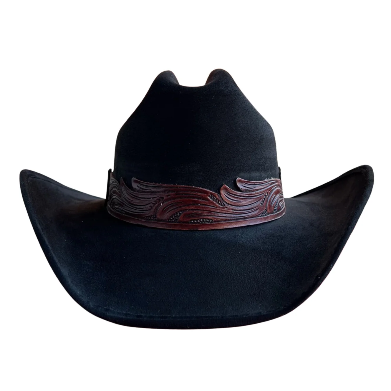 Chida Frida Rodeo Black Suede Cowboy Hat TTF003-00NG-07 - Image 3