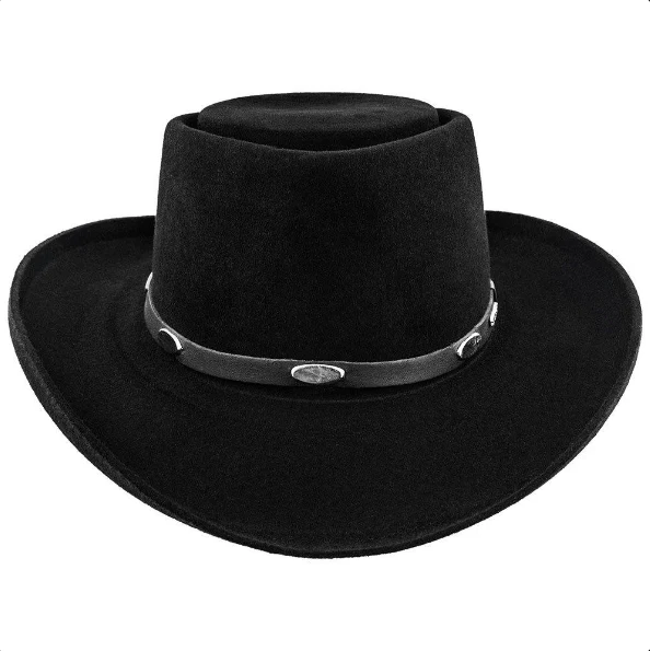 Stetson Royal Flush 5X Black Fur Felt Hat - Image 3
