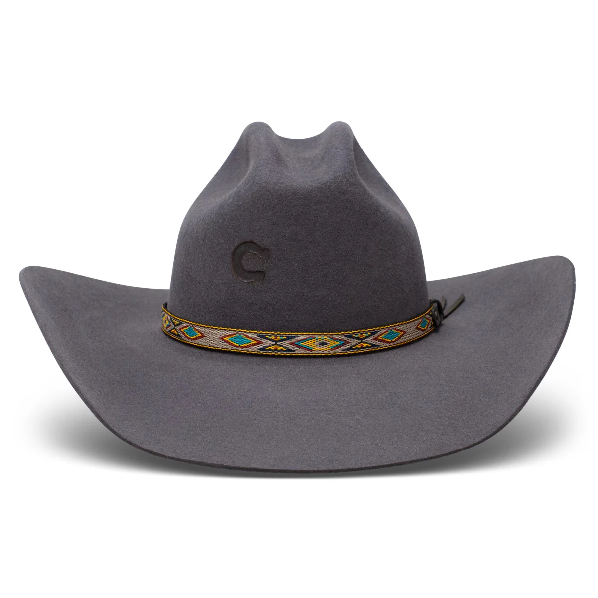 Charlie 1 Horse Run Away Grey Wool Cowboy Hat - Image 3