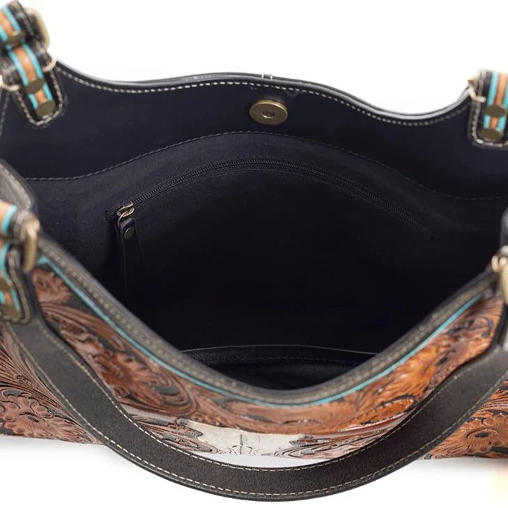 Myra Steer Creek Tooled Bag S-9729 - Image 2