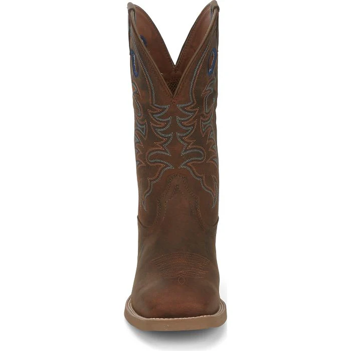 Justin Muley Water Buffalo Coffee Men's Boot SE7613 - Image 4