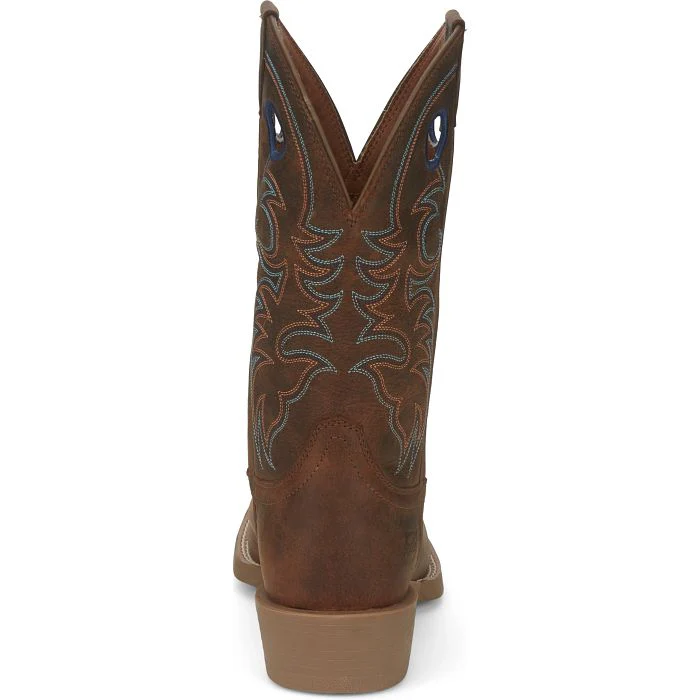 Justin Muley Water Buffalo Coffee Men's Boot SE7613 - Image 5