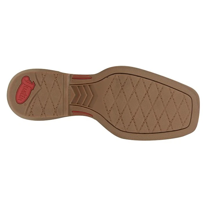 Justin Muley Water Buffalo Coffee Men's Boot SE7613 - Image 7