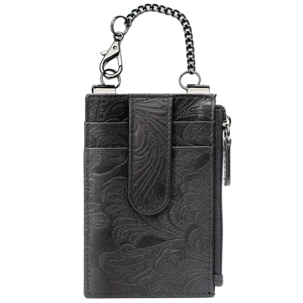 Sidekick Embossed Black Wallet 1060-V2 - Image 2