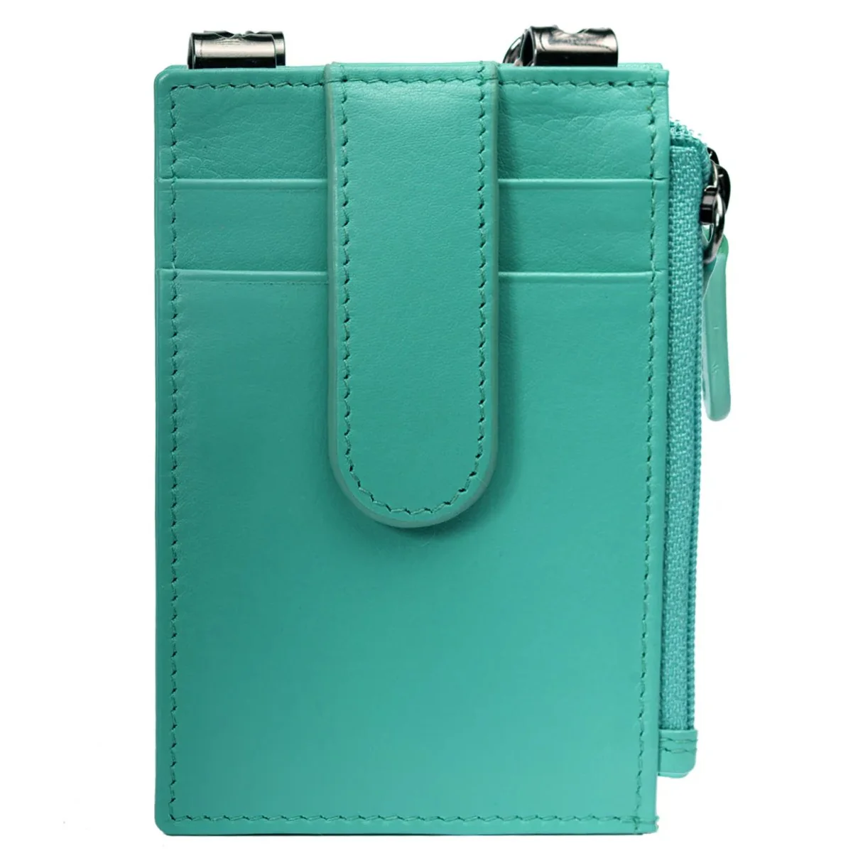 Sidekick Smooth Turquoise Wallet 1050-V2