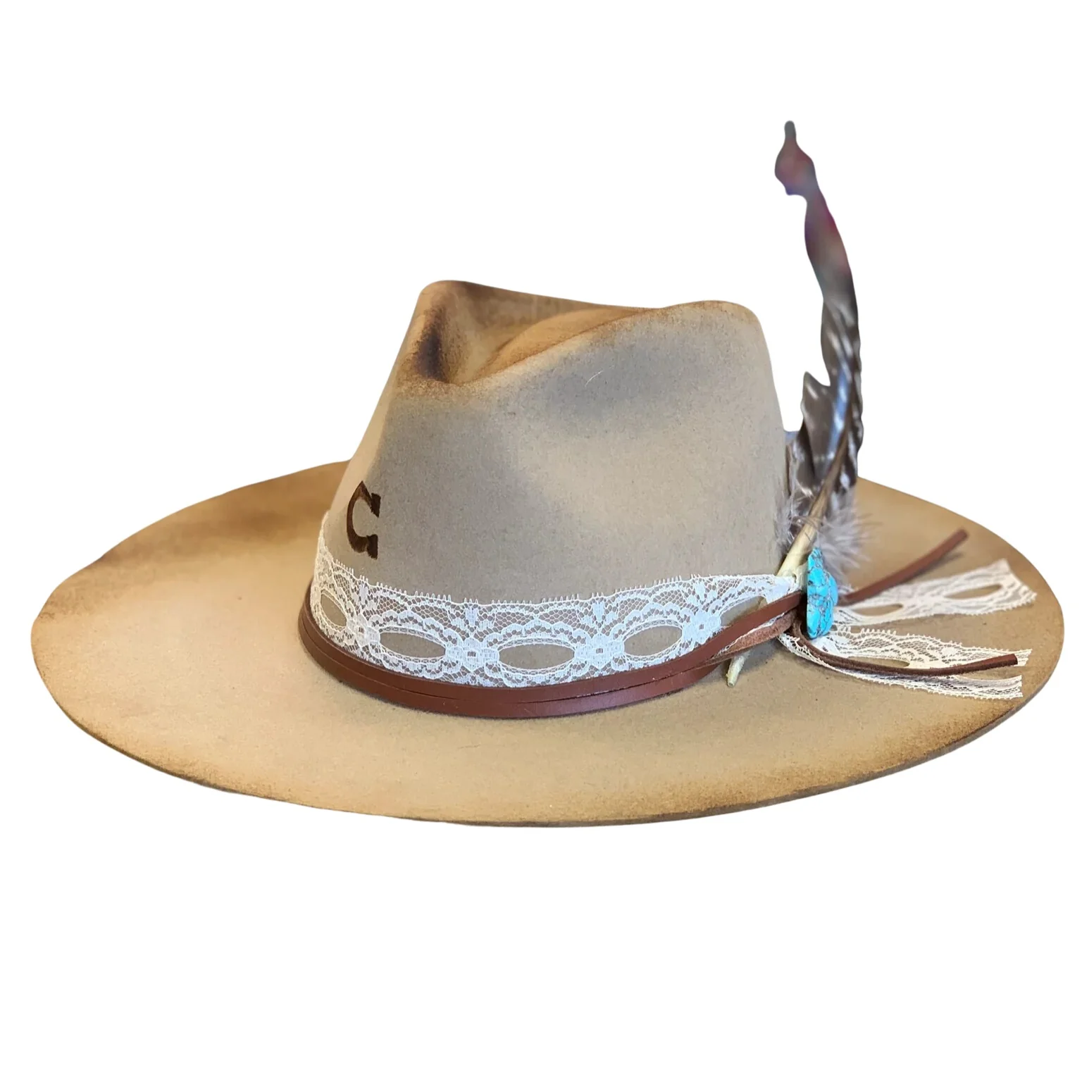 Charlie 1 Horse Smoke Show Buck Flat Brim