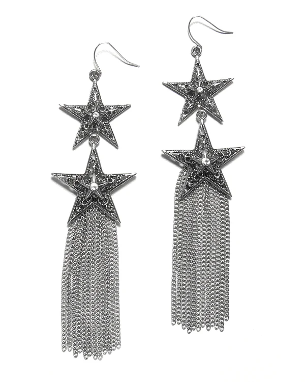 Cowgirl Confetti Starry Night Earrings CCERR12 - Image 3