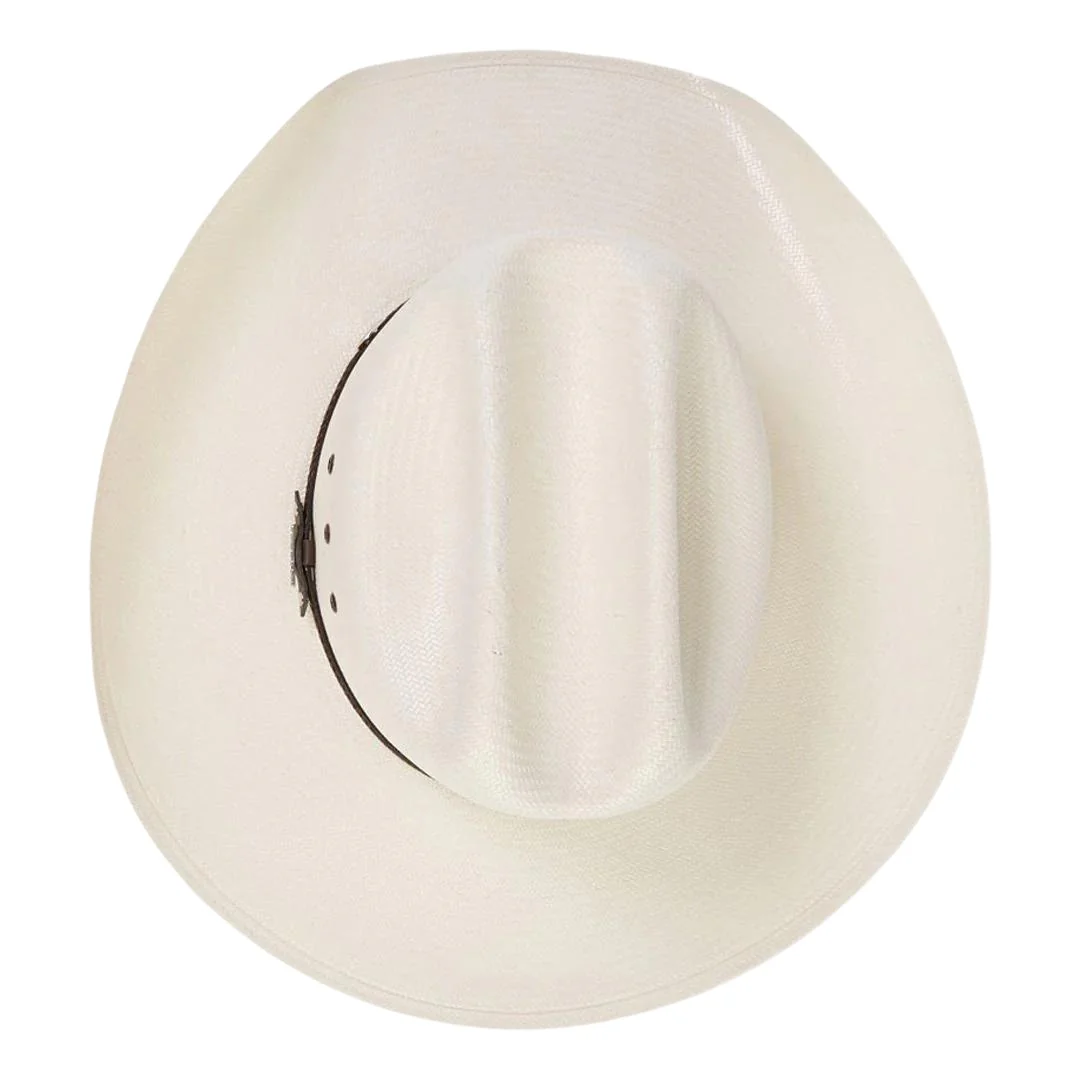 Stetson Alamo 8X Oval Concho Straw Cowboy Hat - Image 5