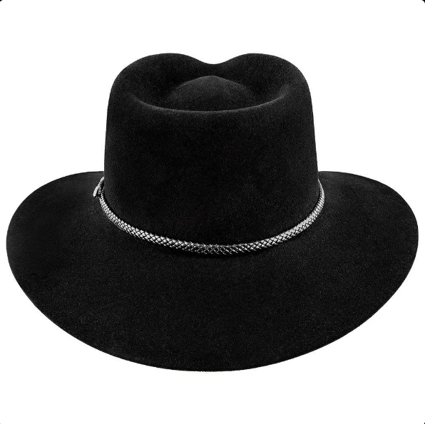 Stetson Diamond Jim 6X Black Fur Felt Hat - Image 5