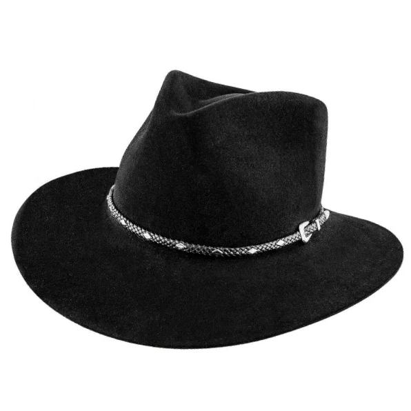 Stetson Diamond Jim 6X Black Fur Felt Hat - Image 6
