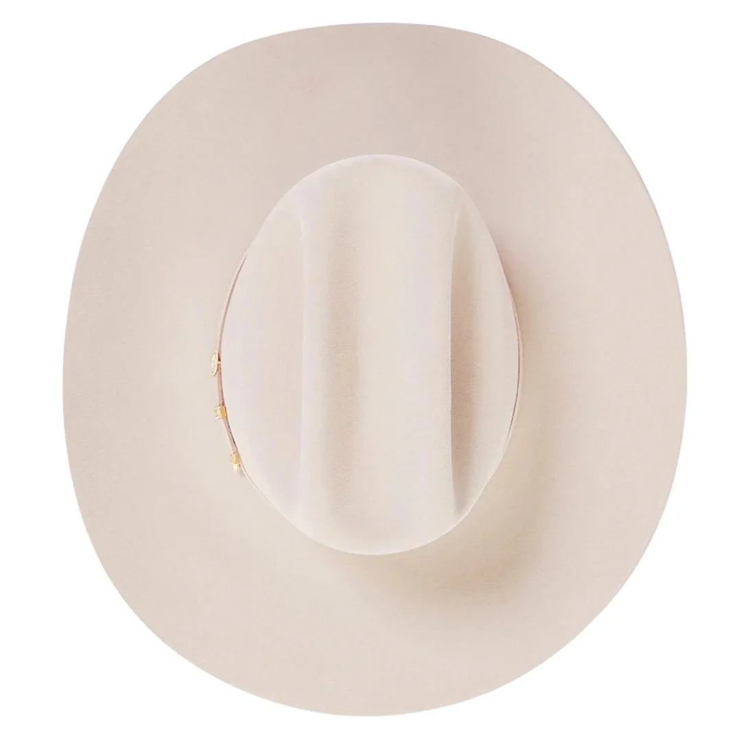 Stetson El Presidente Silverbelly 100X Fur Felt Cowboy Hat - Image 5