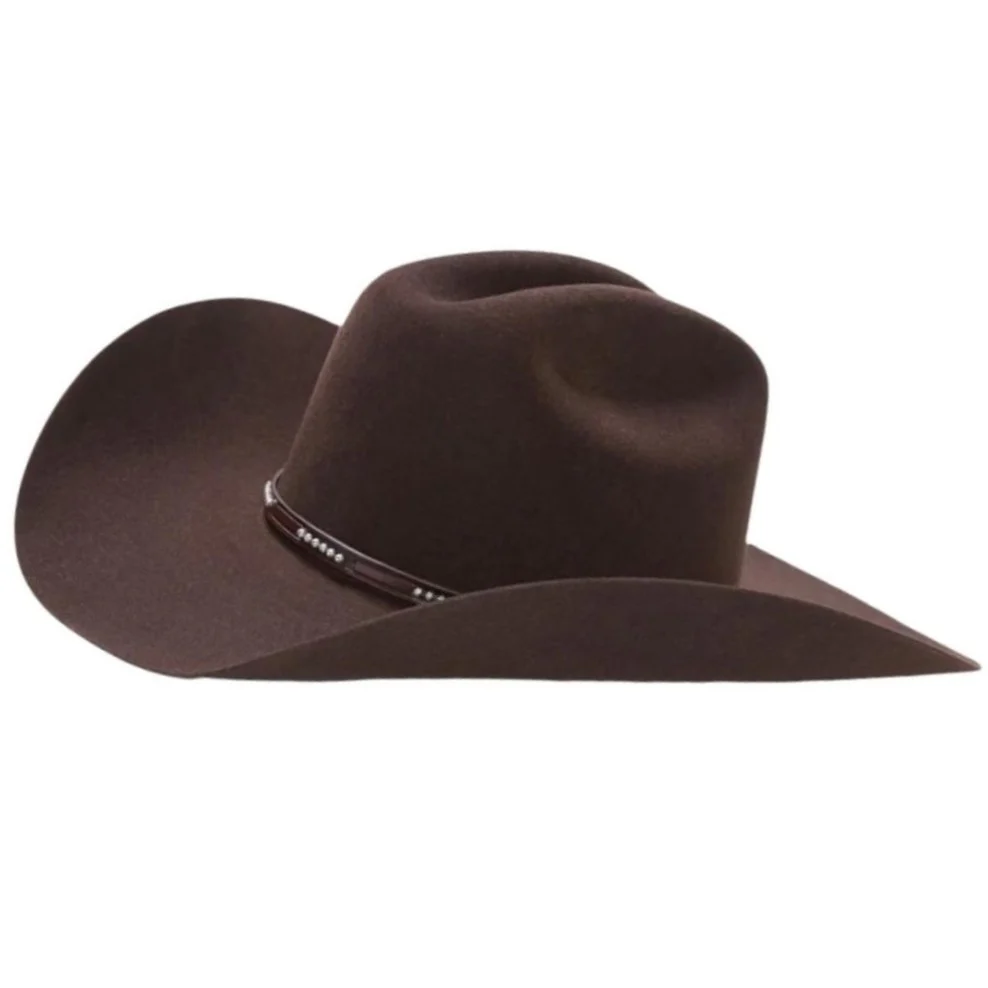 Stetson Llano 4X Chocolate Wool Cowboy Hat 7242 - Image 8