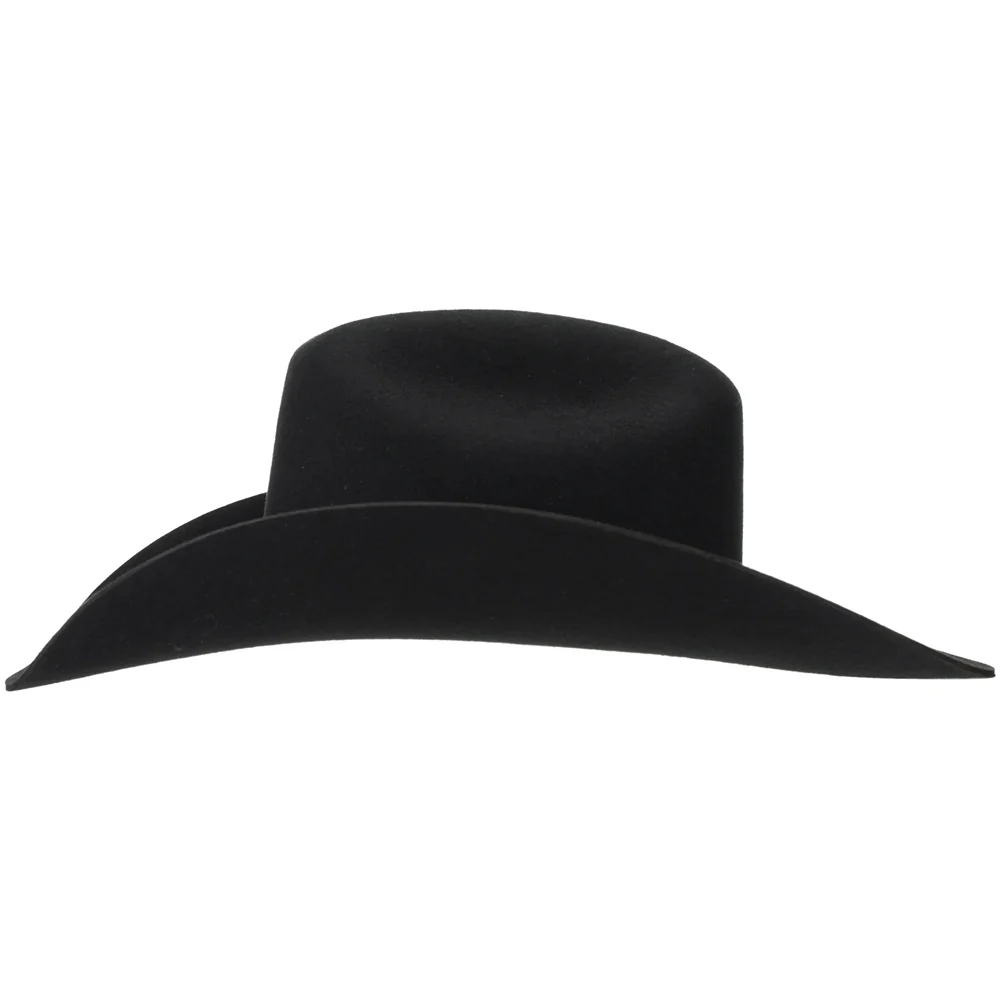 Stetson Oak Ridge Black Wool Cowboy Hat SWOAKR-7242 - Image 3