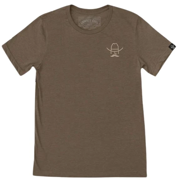 Cowboy Cool Vintage Beer Tee T180 - Image 3