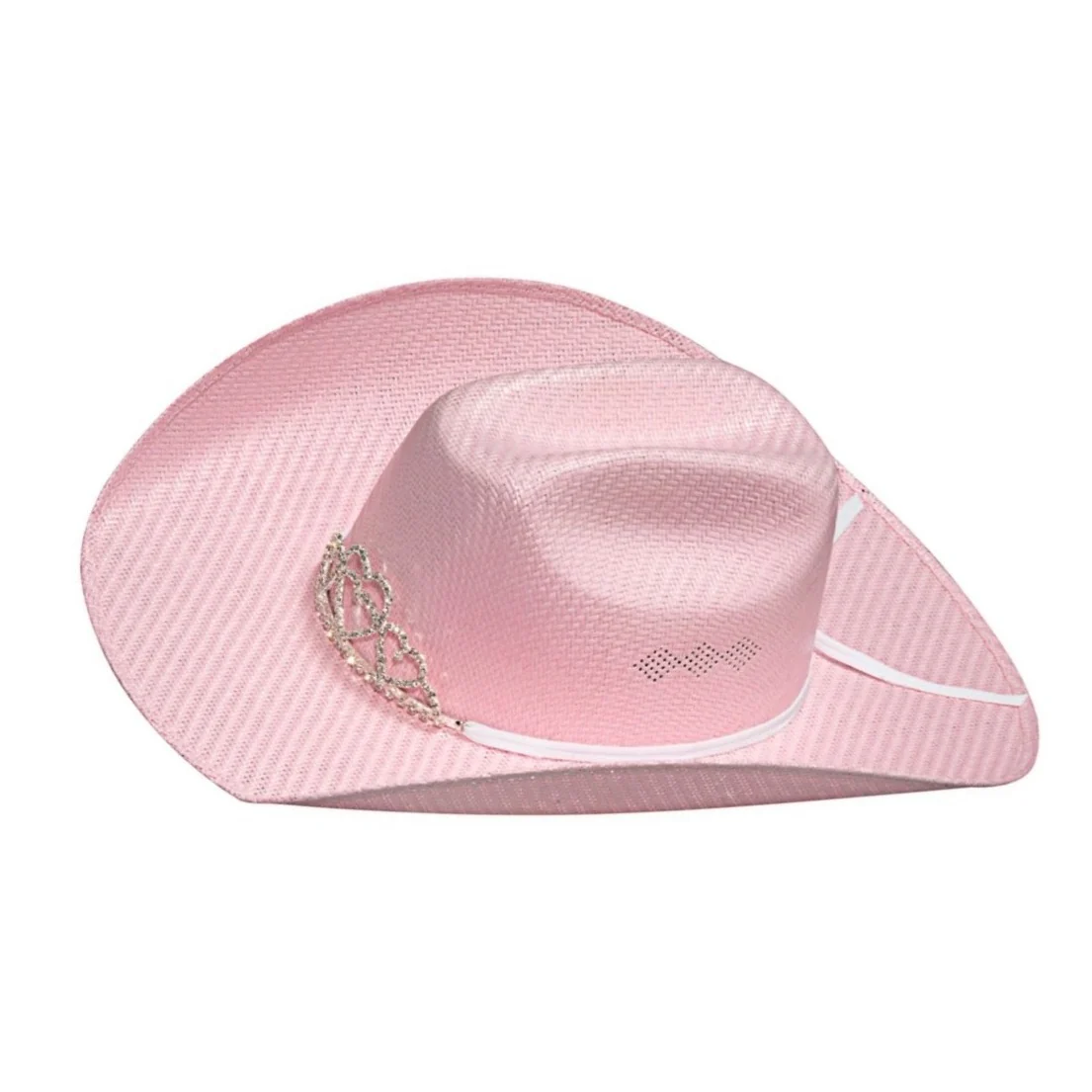 Twister Pink Princess Kid's Straw Hat T7130130
