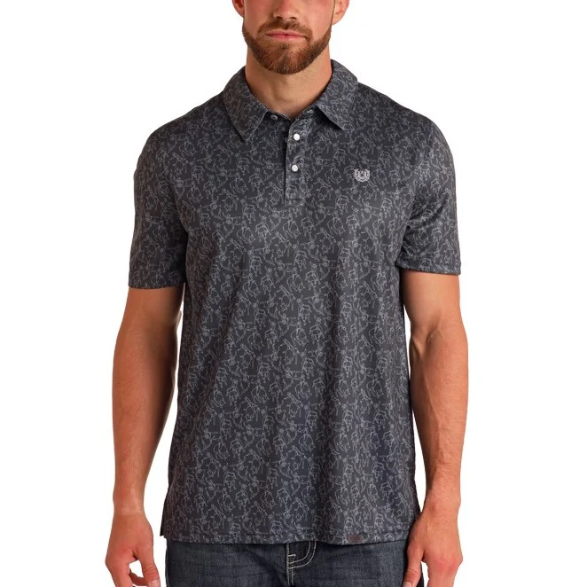 Rock & Roll Polo Snap TM51T05529