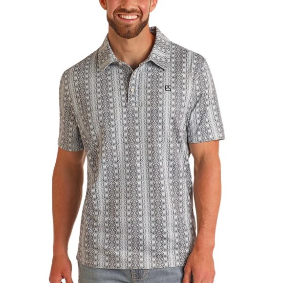 Panhandle Slim Southwest Performance Men's Polo TM51T05710