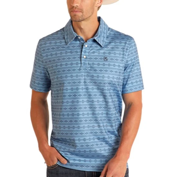 Panhandle Slim Print Perform Men's Polo TM51T05719