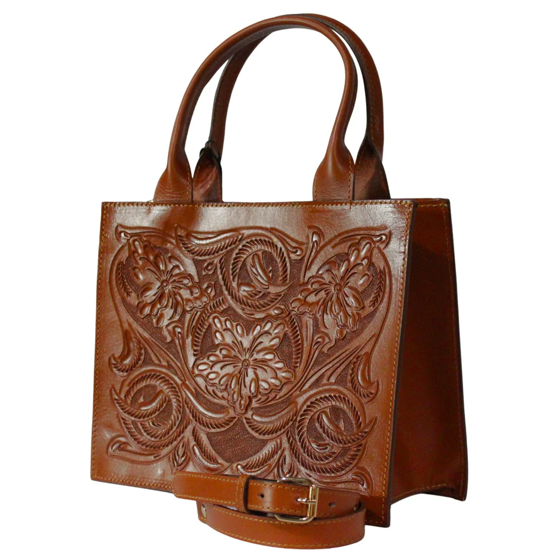 Jaac Arnold Mini Tote Brown Bag - Image 2