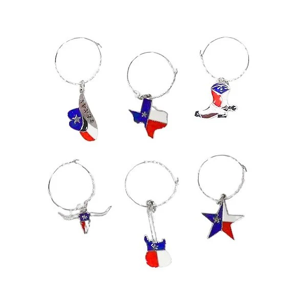 JT TX Wine Charms TX80253