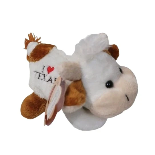 JT Giftware I Love Texas Cow Toy TX80432