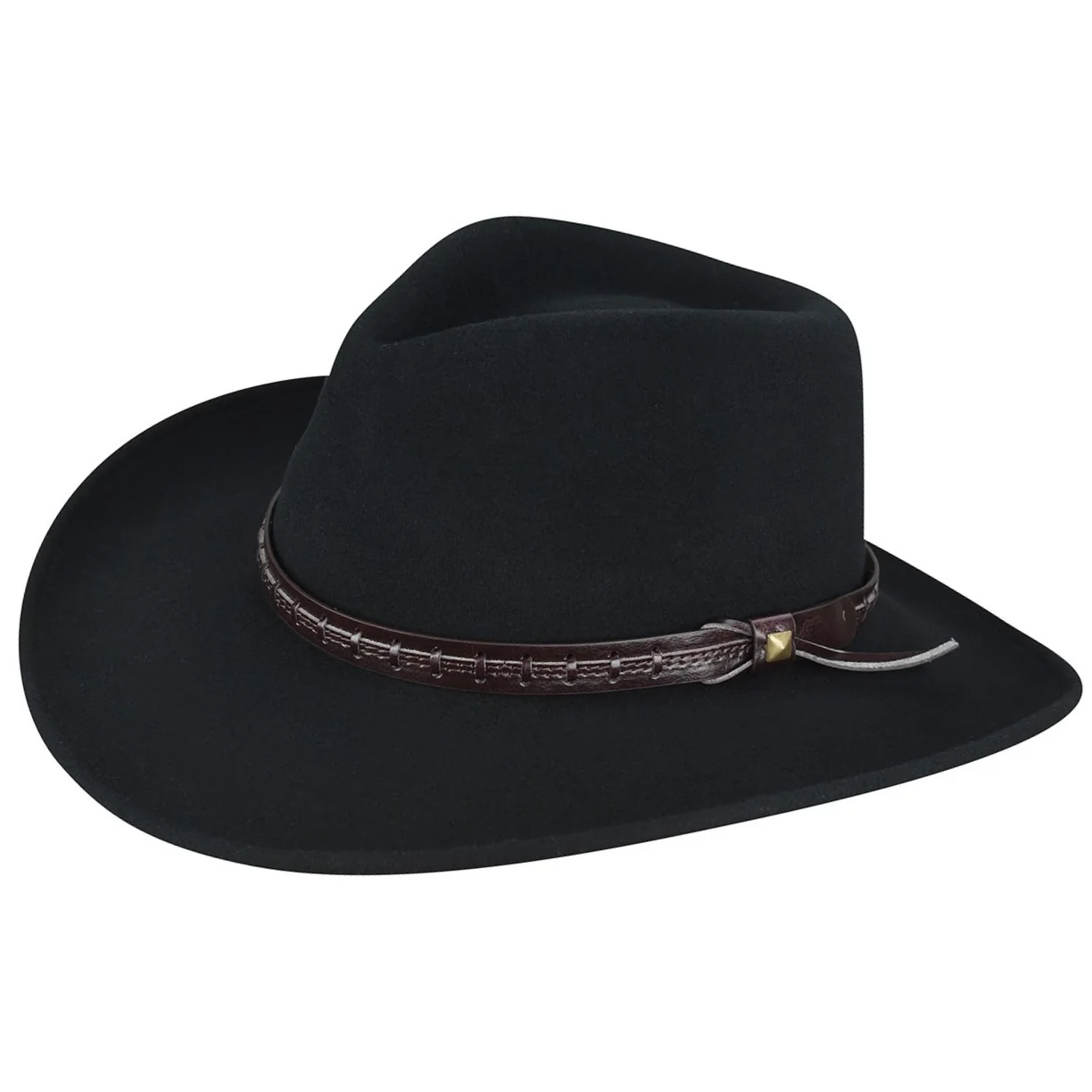 Bailey Firehole LiteFelt Black Wool Hat W05LFJ - Image 4