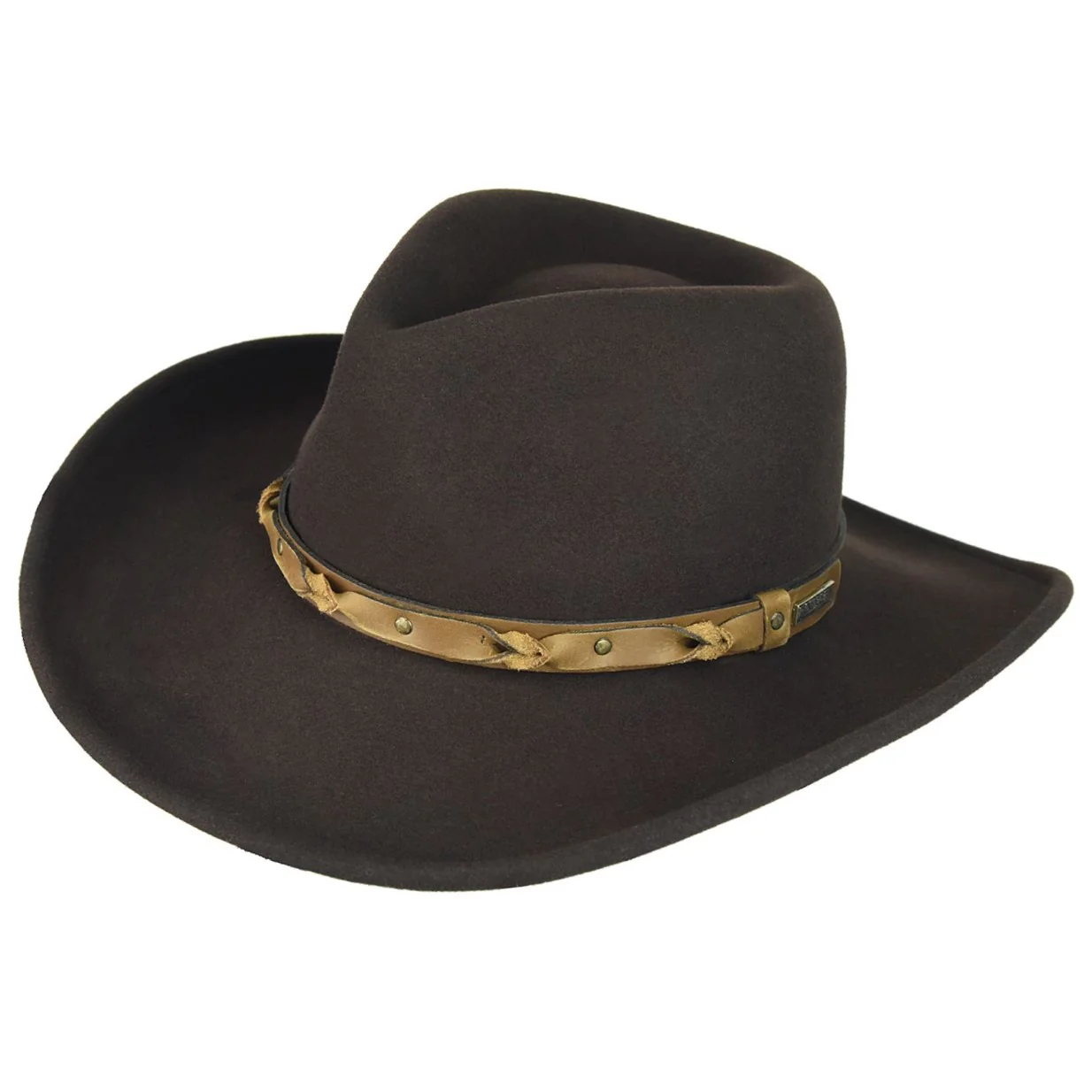 Bailey Palisade Brown Wool Hat W08LFE