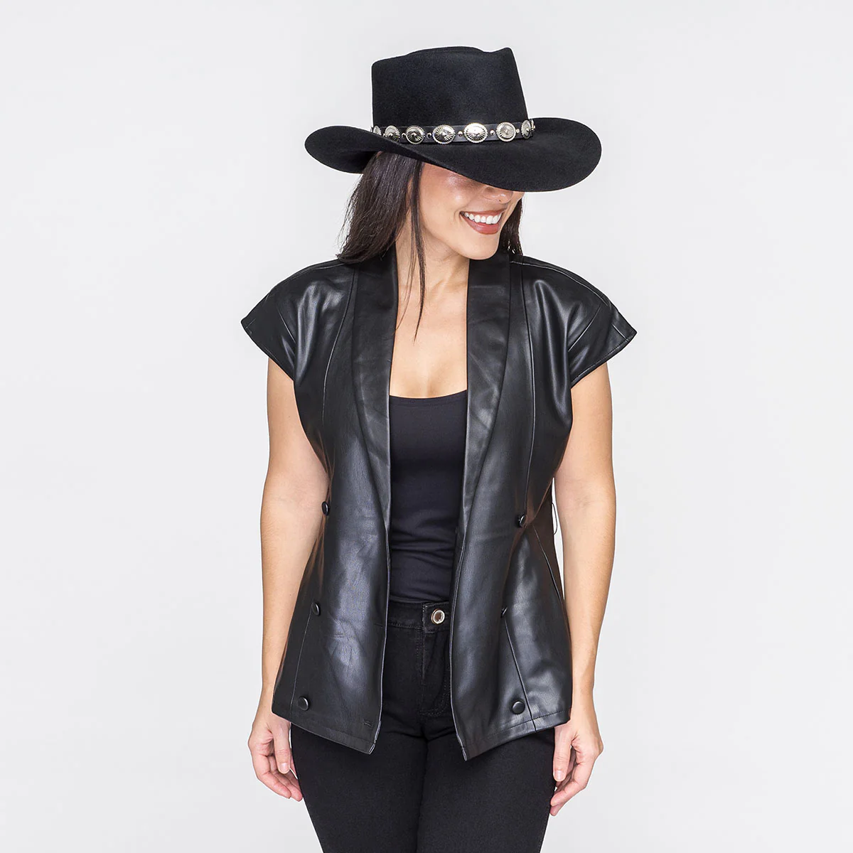 Bailey Renegade Ellsworth Black Wool Hat W17RDD - Image 4