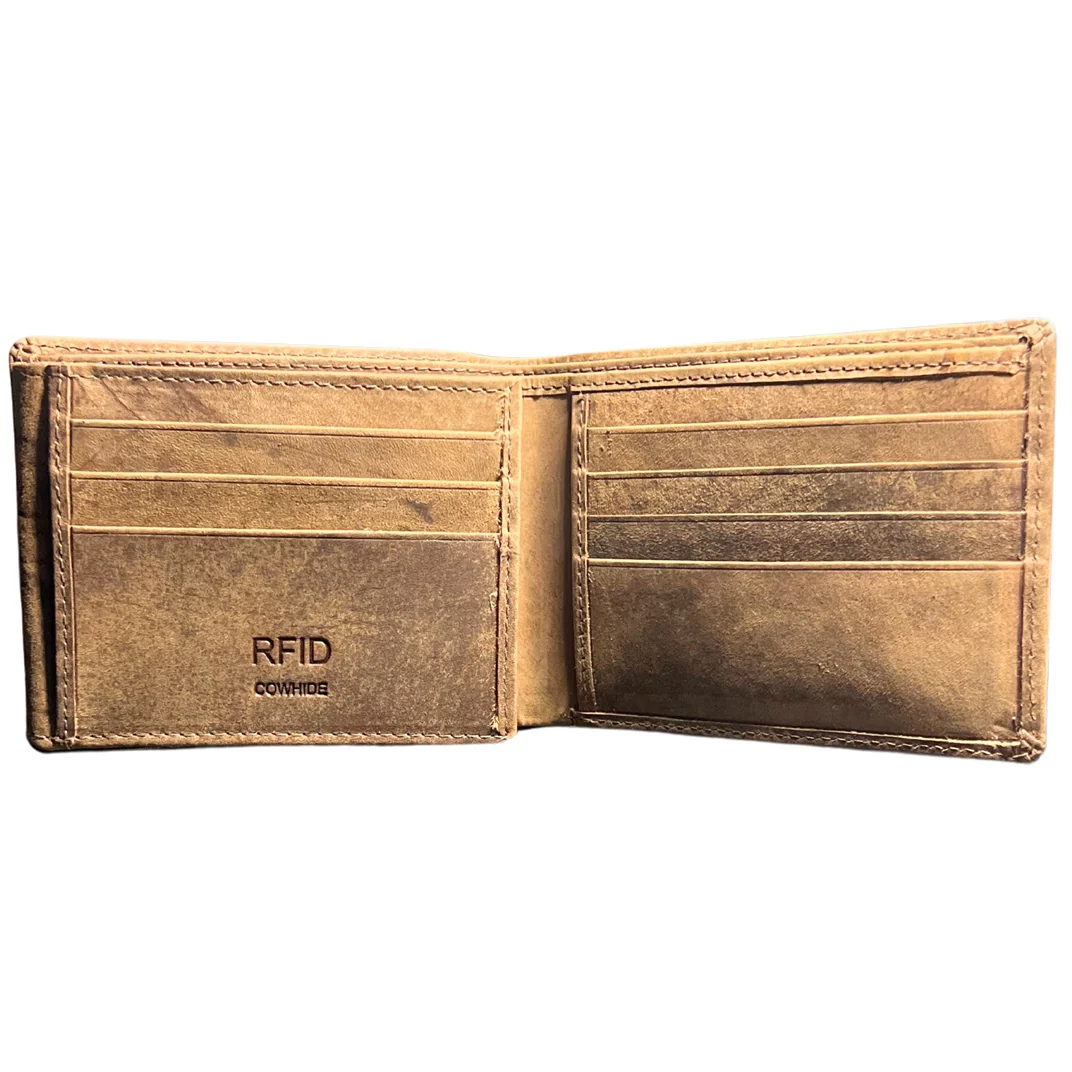 Liberty Wear Brown Bifold Wallet WA-1216 - Image 2