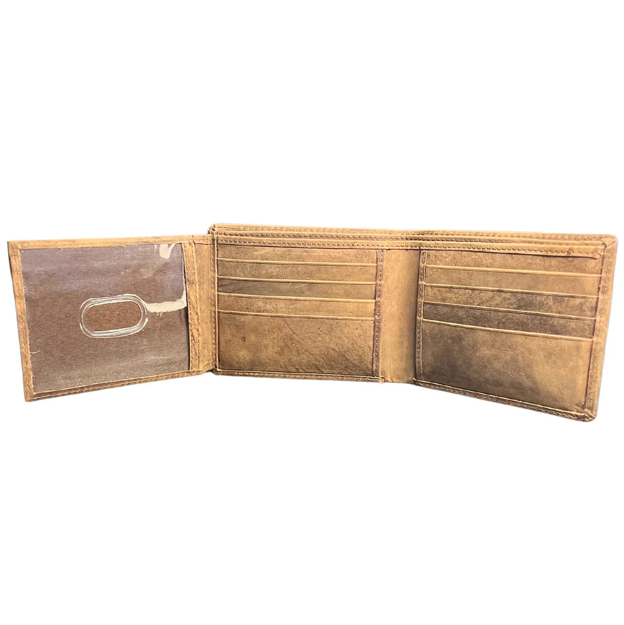 Liberty Wear Brown Bifold Wallet WA-1216 - Image 3