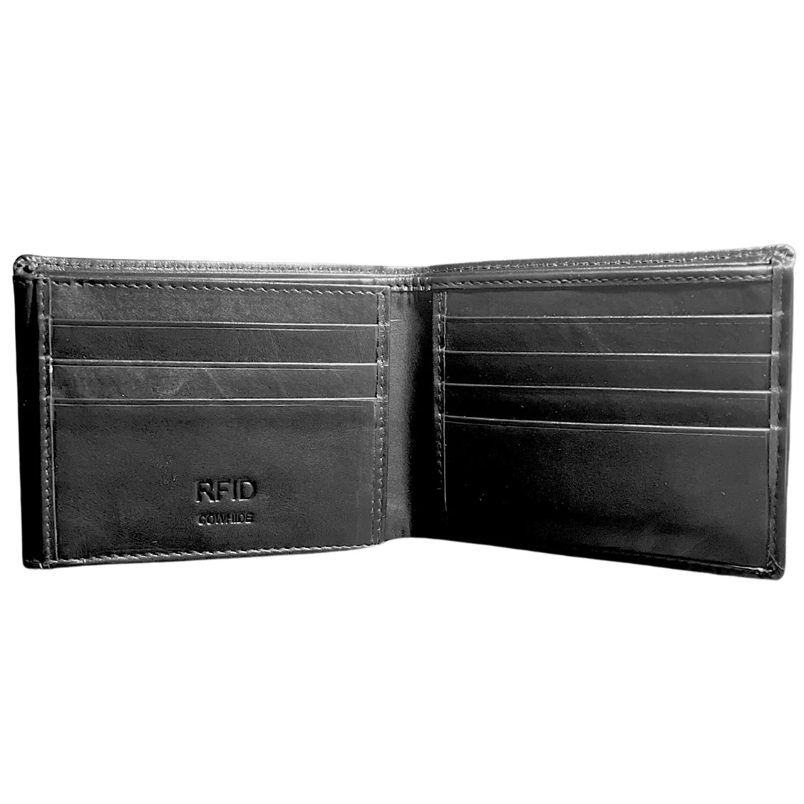 Liberty Wear Black Bifold Wallet WA-7216 - Image 2