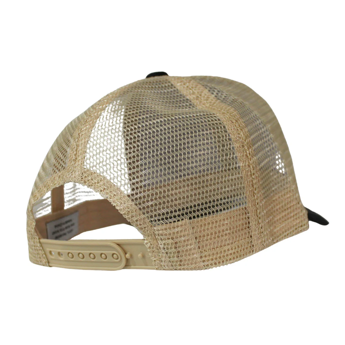 Wild Bill's Black Leather Patch Trucker Cap - Image 4