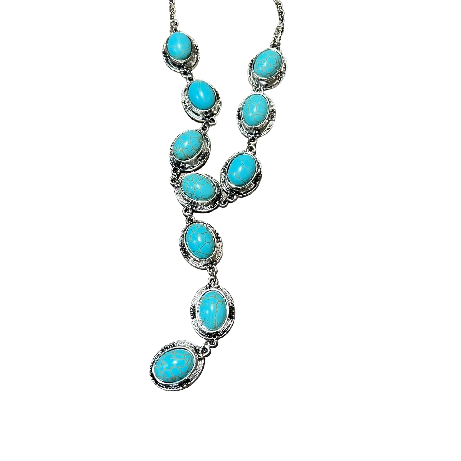 West & Co Turquoise Show Necklace N1222 - Image 3