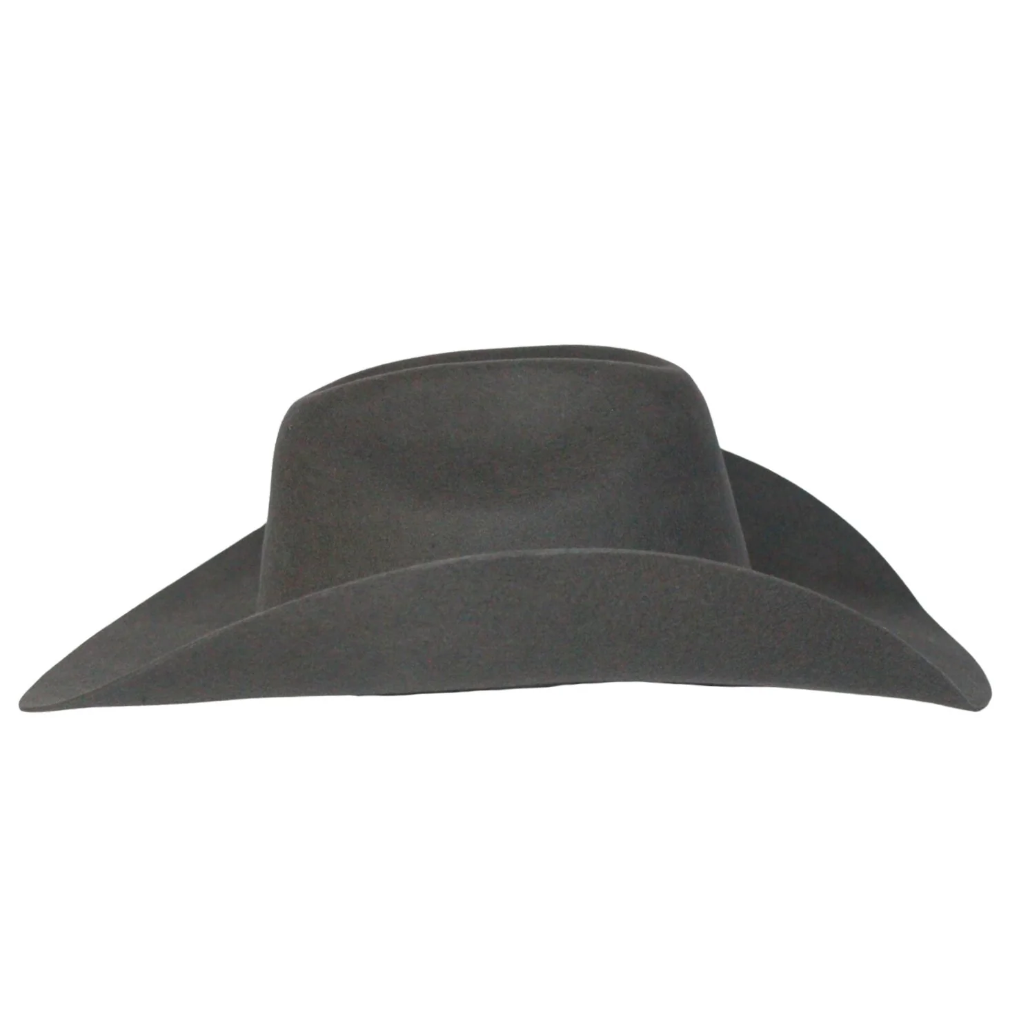 Wild Bill's Broken Horn 4X Dark Gray Wool Cowboy Hat 8013 - Image 4