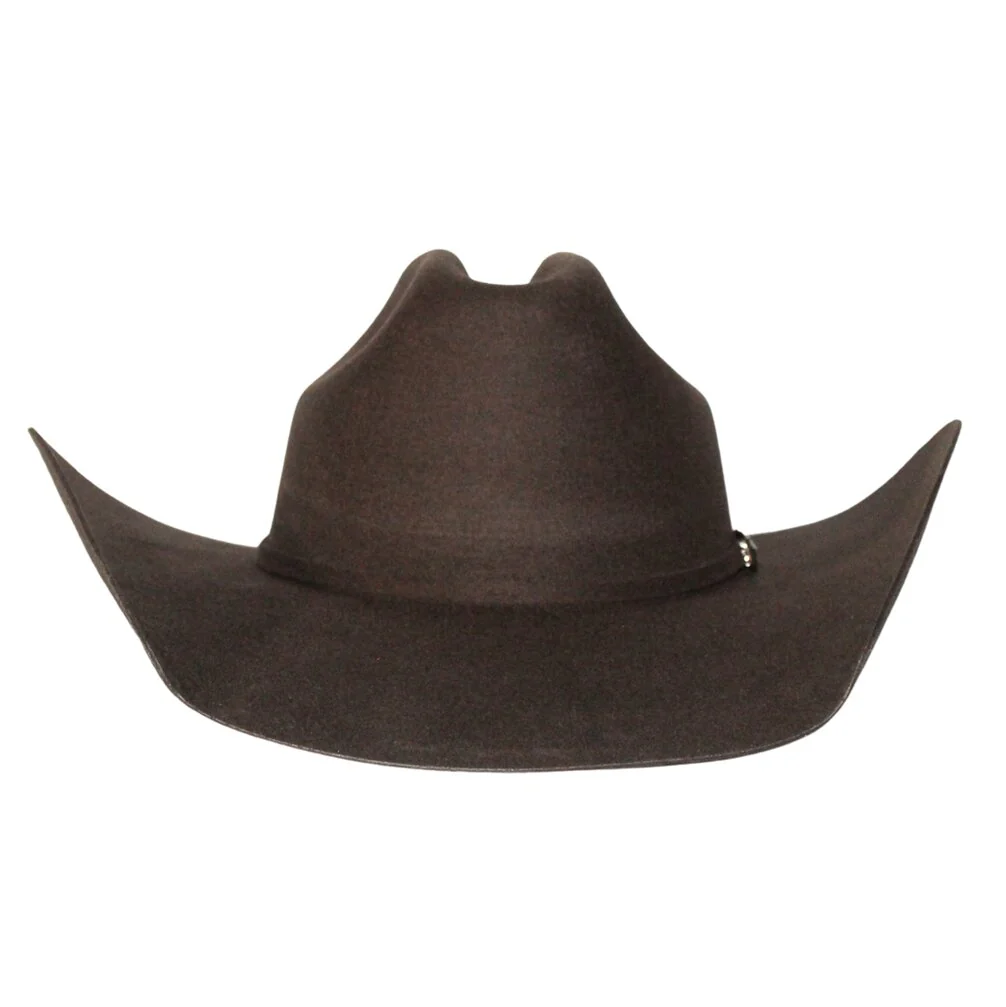 Wild Bill's Broken Horn 4X Chocolate Wool Cowboy Hat 8013 - Image 5