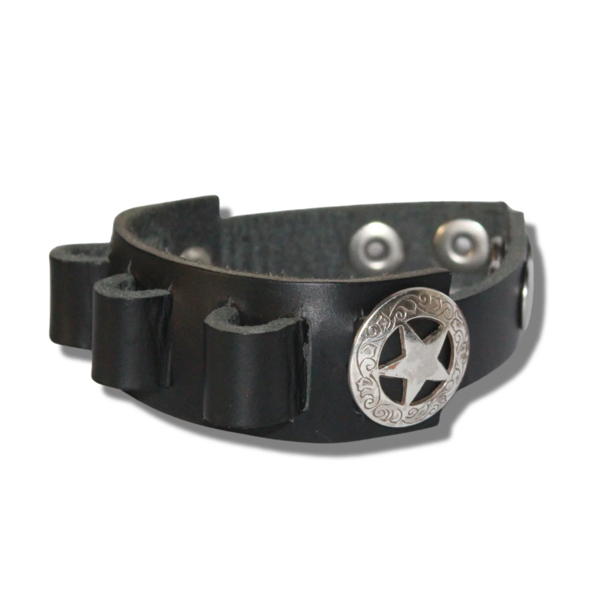 Wild Bill's JD Bullet Bracelet Black - Image 2