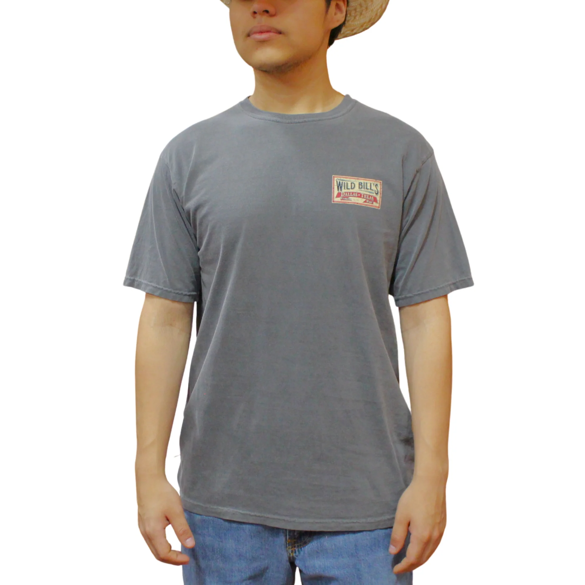 Wild Bill's Western Store Charcoal Graphic Tee - Image 2