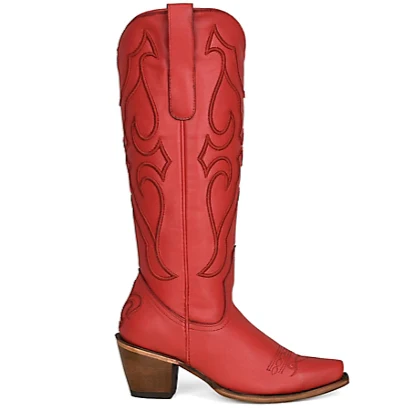 Corral Tall Red Women's Boot Z5076 - Image 2