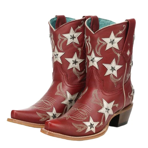 Corral Red Rockets Star Women’s Bootie Z5543 - Image 4